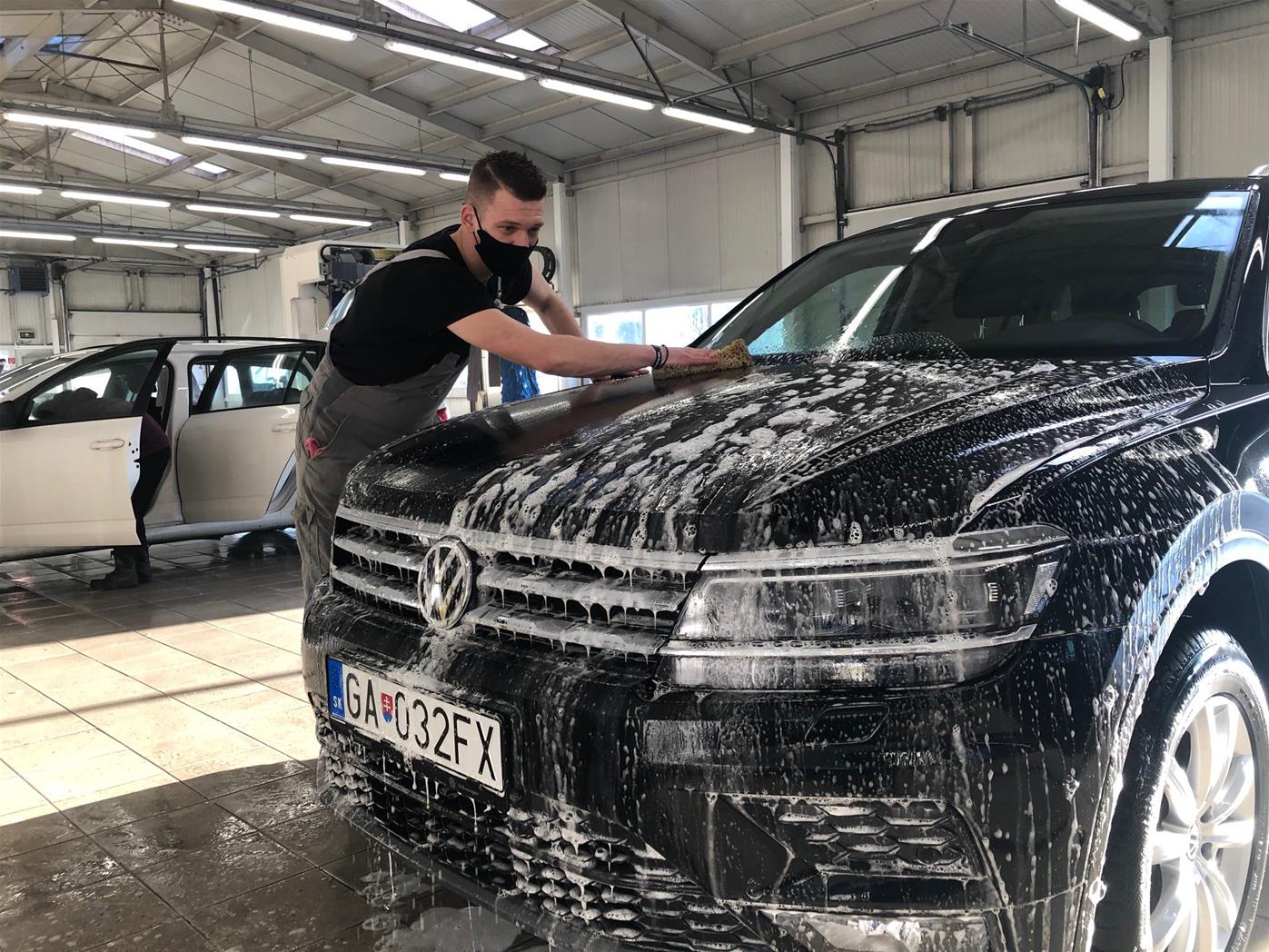Autoprofit.sk Umývanie vozidla v zime