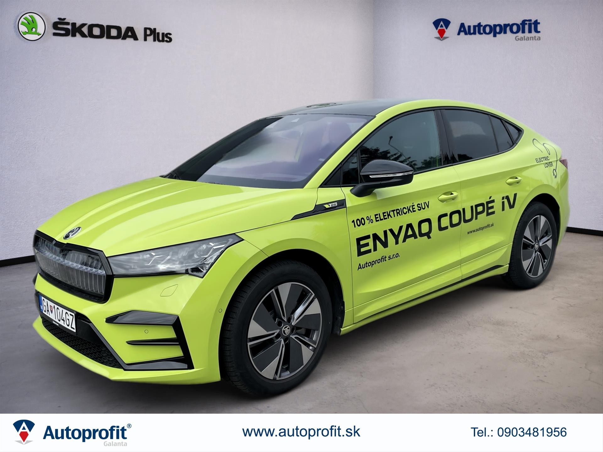 Autoprofit.sk Nová Škoda Enyaq Coupé iV 220kW/82kWh výbava RS