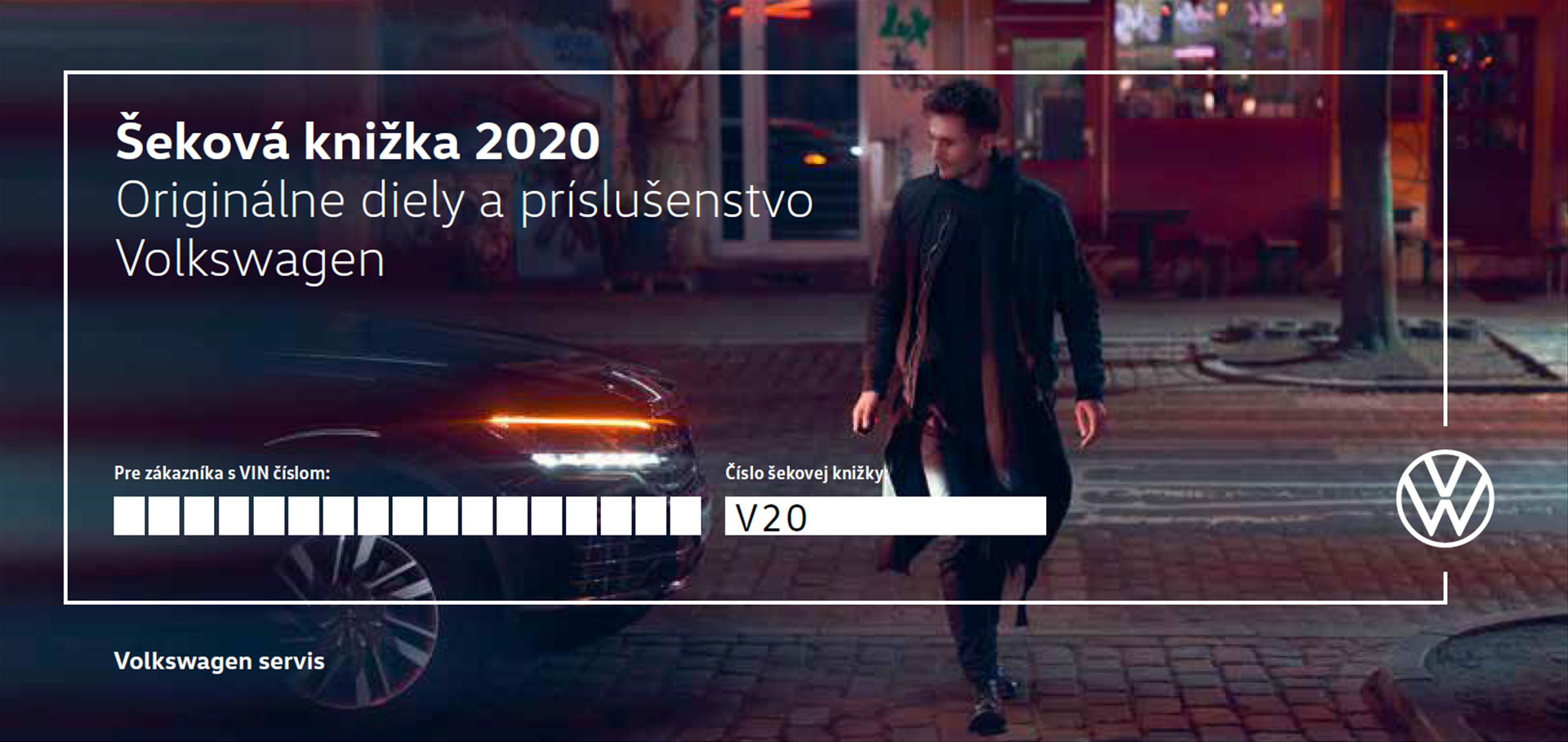 Autoprofit.sk Šeková knižka Volkswagen 2020