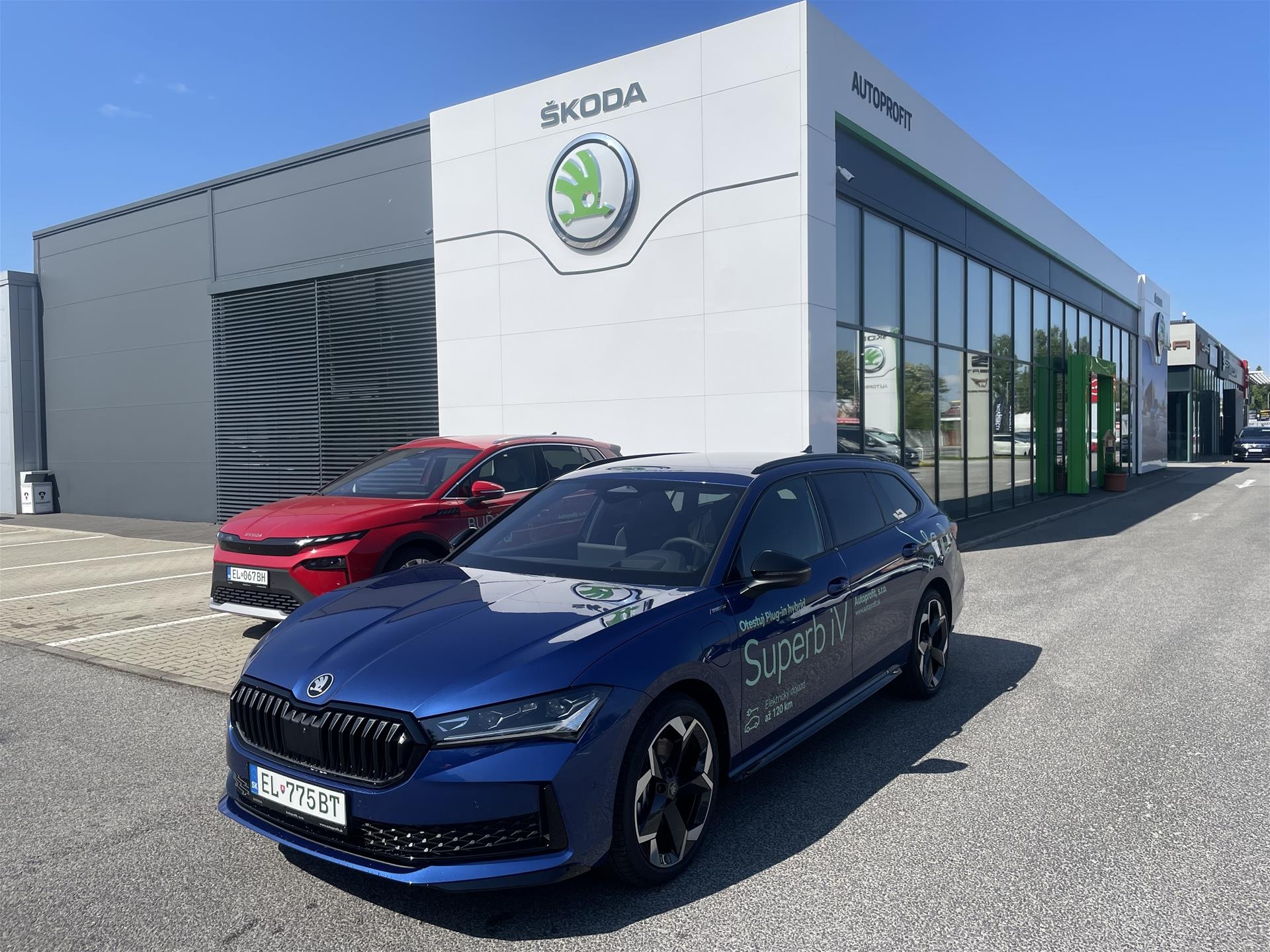 Nová Škoda Superb Combi 1,5 TSI 150kW PHEV 6AP výbava Sportline