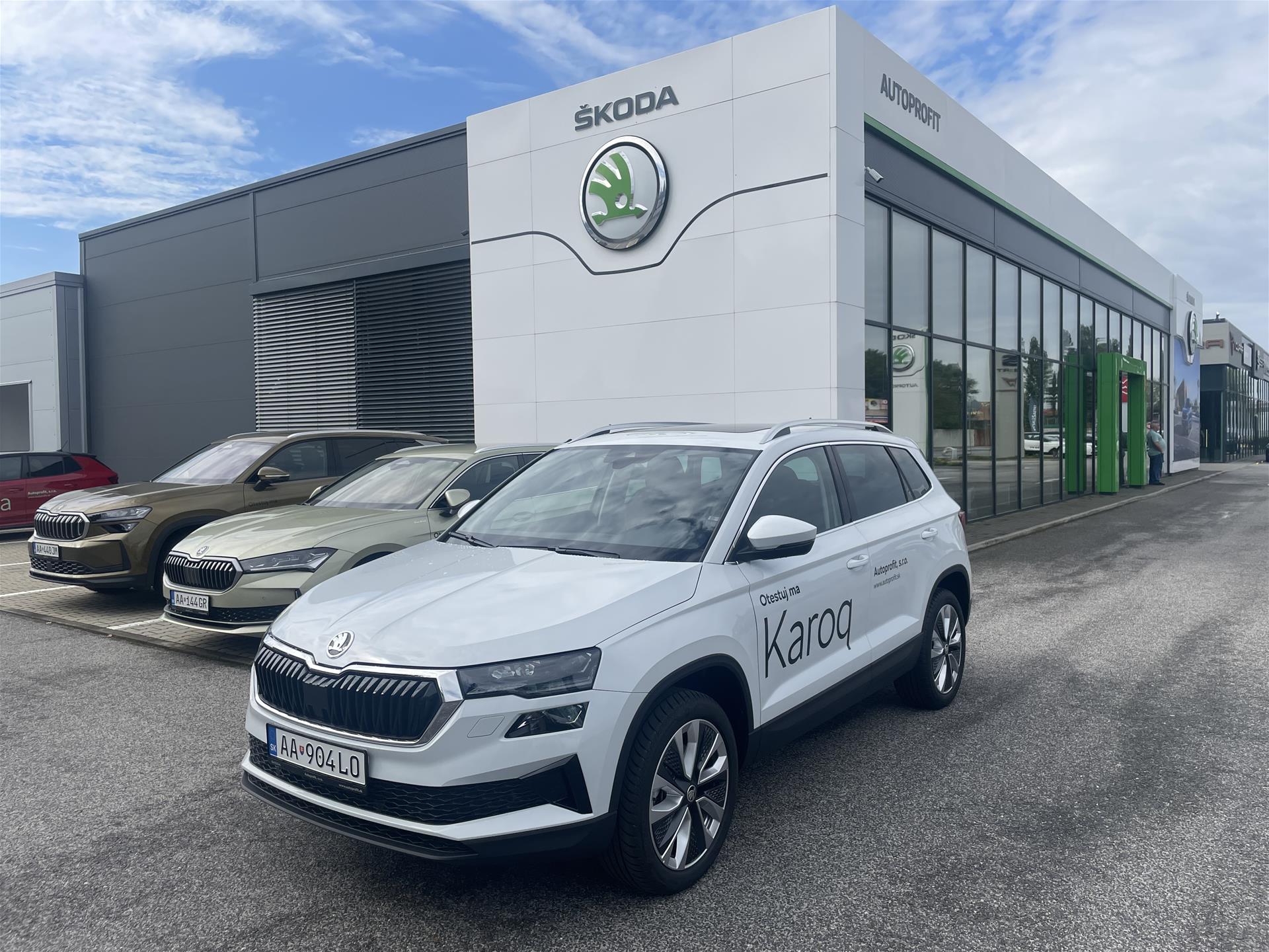 Škoda Karoq 1,5 TSI ACT EVO 110kW 7AP výbava Top Selection