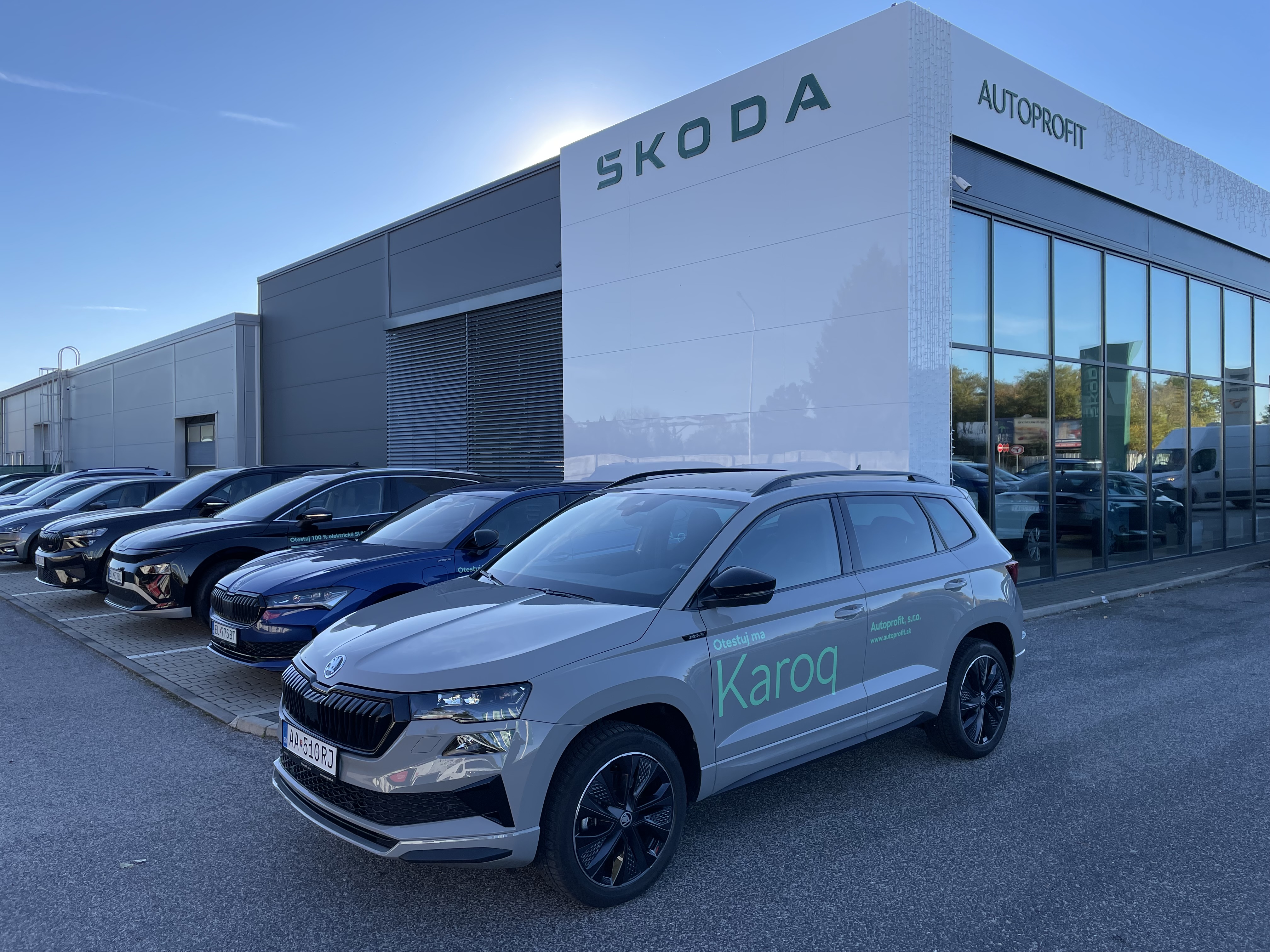 Škoda Karoq 1,5 TSI ACT EVO 110kW 6MP výbava Sportline