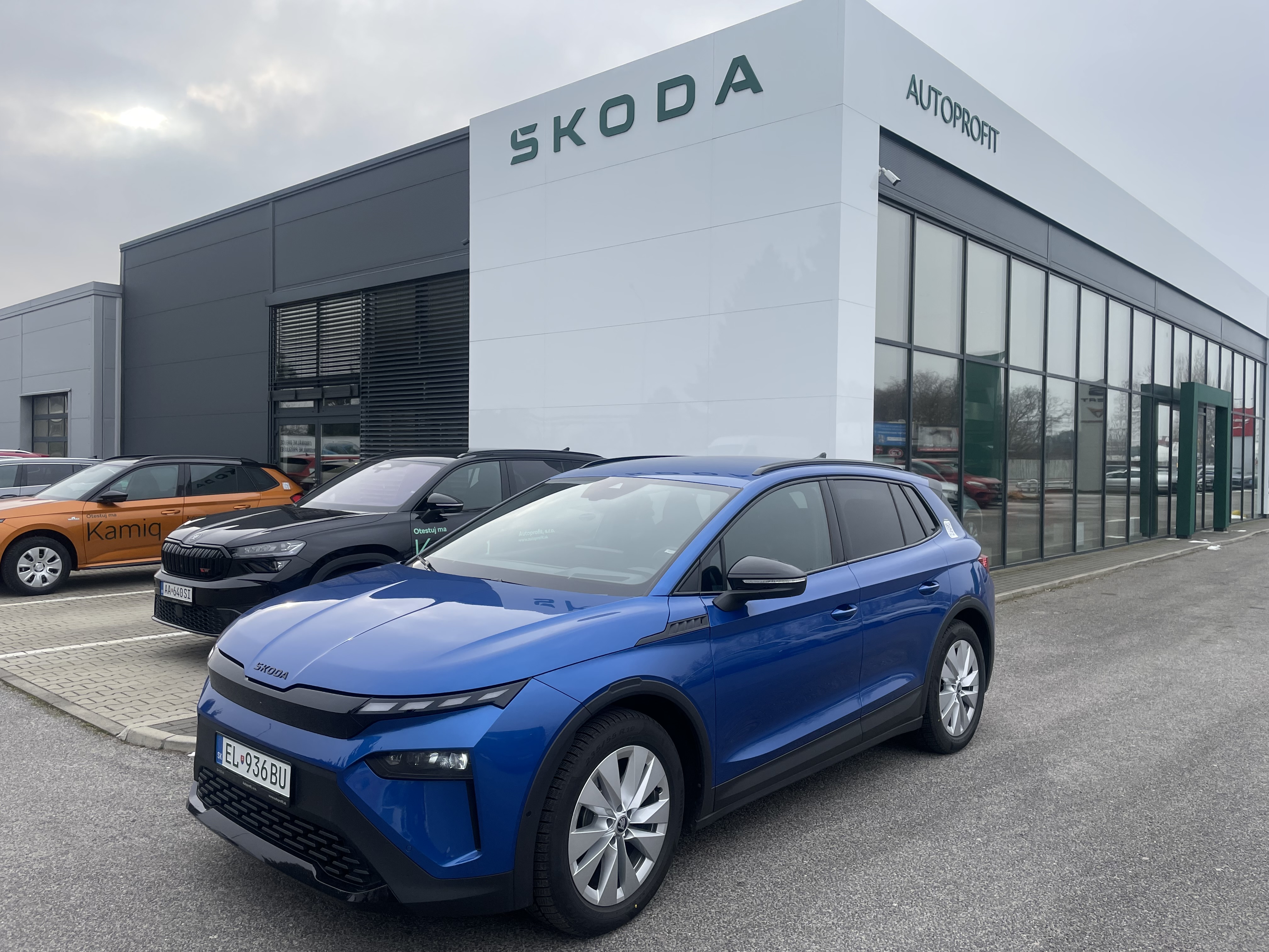 Škoda Elroq 60, 150 kW, 63 kWh 1AP výbava Sportline