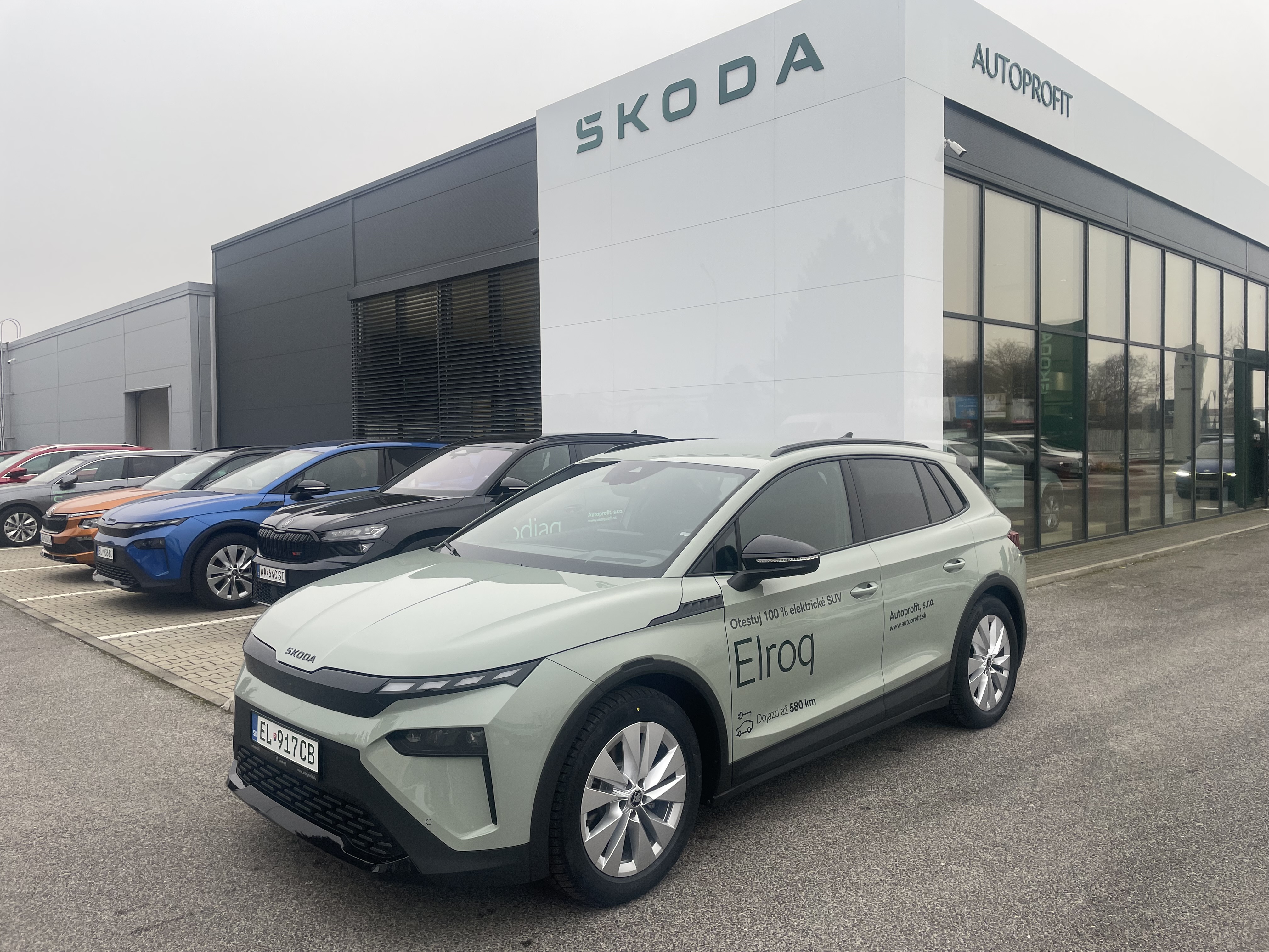 Škoda Elroq 60, 150 kW, 63 kWh, 1AP výbava Sportline