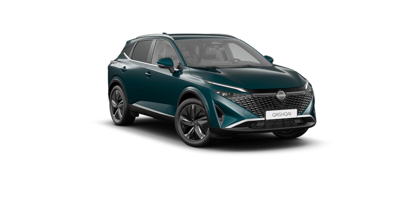NISSAN QASHQAI 1.3 DIG-T Mild Hybrid 158HP X-TRONIC Tekna + BOSE Green