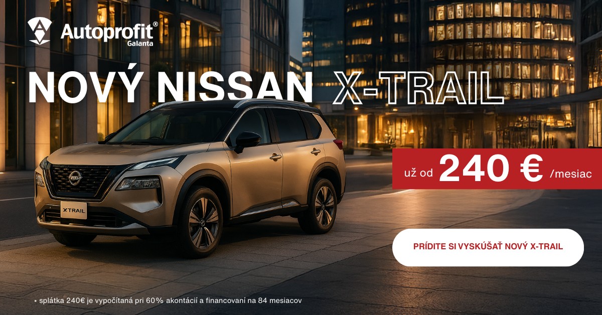 Nový Nissan X-trail